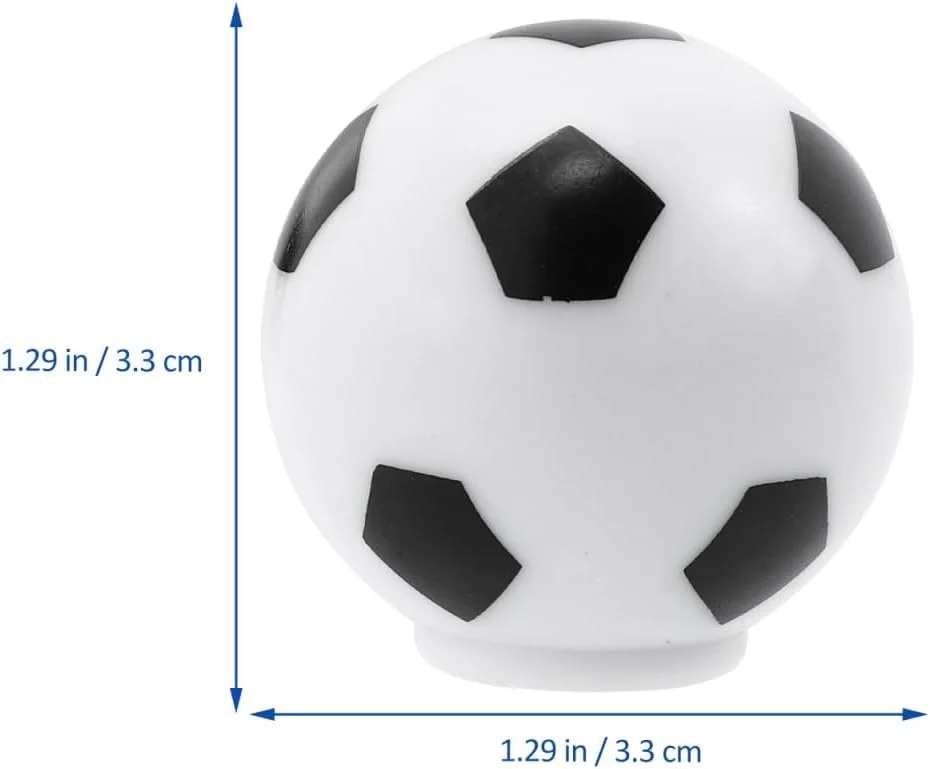 Hemobllo 5 عدد دستگیره کابینت طرح فوتبال، لوازم جانبی اتاق پسرانه، دستگیره کمد طرح توپ، دستگیره کشو با طرح قدیمی، دستگیره کشو مناسب مبلمان کودک، دستگیره کشو کابینت آشپزخانه، ABS مناسب اتاق کودک Hemobllo 5 عدد دستگیره کابینت طرح فوتبال، لوازم جانبی اتاق پسرانه، دستگیره کمد طرح توپ، دستگیره کشو با طرح قدیمی، دستگیره کشو مناسب مبلمان کودک، دستگیره کشو کابینت آشپزخانه، ABS مناسب اتاق کودک