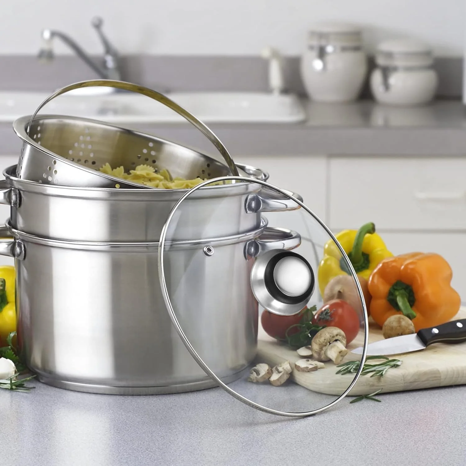 دکمه های درب قابلمه KASTWAVE، 4 عدد روکش دسته درب قابلمه جهانی، دسته های جایگزین مقاوم در برابر حرارت برای درب تابه و قابلمه دکمه های درب قابلمه KASTWAVE، 4 عدد روکش دسته درب قابلمه جهانی، دسته های جایگزین مقاوم در برابر حرارت برای درب تابه و قابلمه