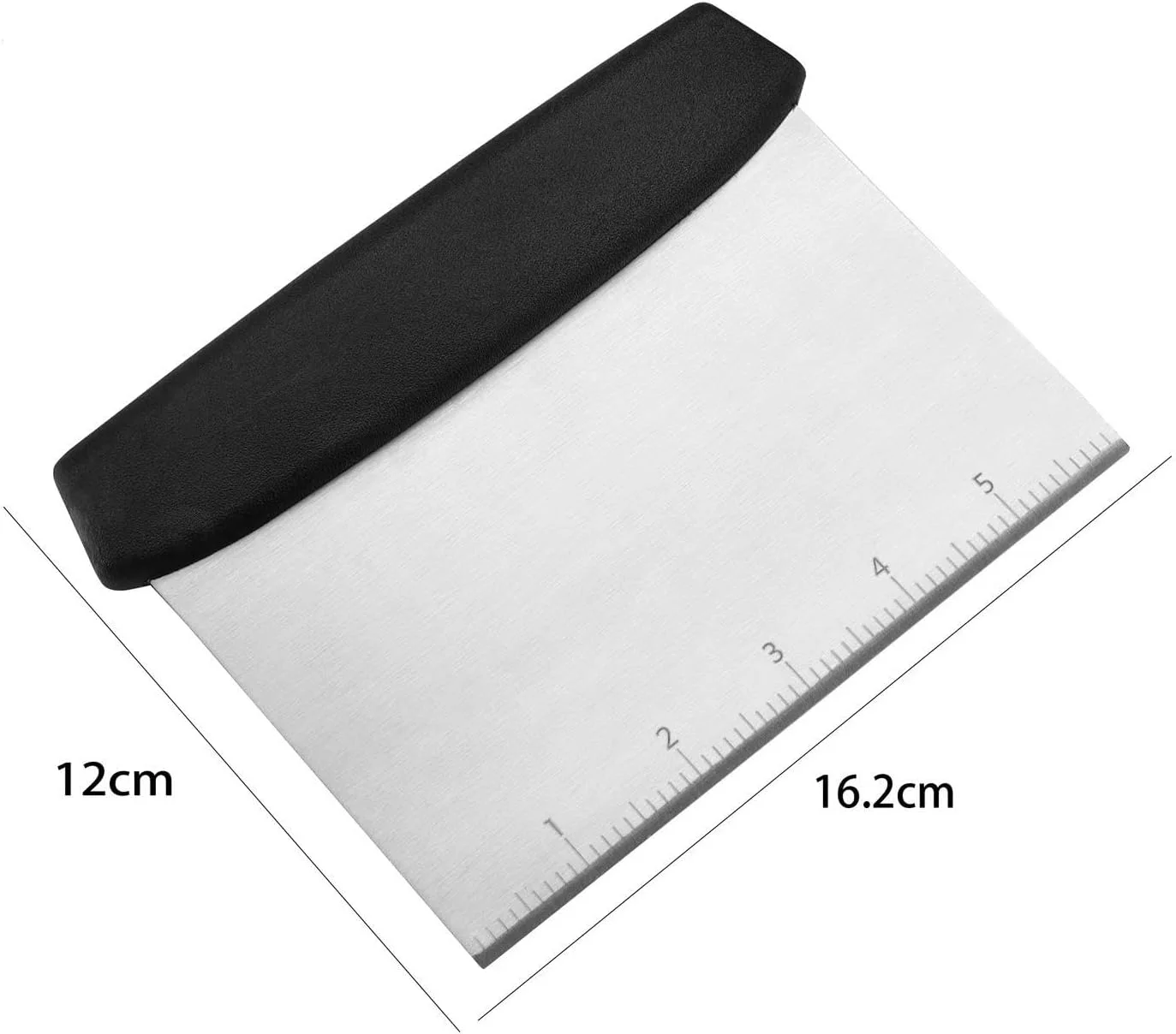 کاردک خمیر نیمکتی Lonimia، کاردک نیمکتی، کاردک خمیر، جنس استیل ضد زنگ دسته ضد لغزش ابزار نان بادوام و کاربردی قابل حمل، مناسب برای آشپزخانه و مکان های مختلف