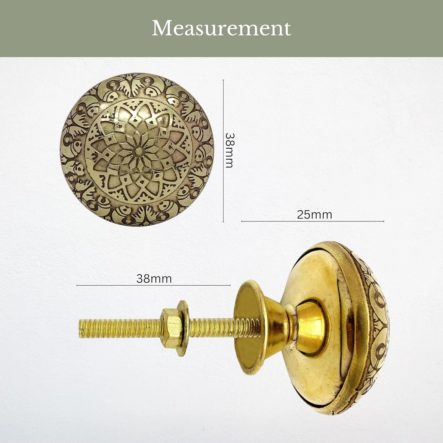 دستگیره کشو برنجی دست ساز NORSE'S TRADECRAFT با طرح ماهی - دستگیره گرد عتیقه برای کابینت آشپزخانه، کمد، گنجه و دکور مبلمان - سخت افزار با روکش طلایی وینتیج (2 عدد) دستگیره کشو برنجی دست ساز NORSE'S TRADECRAFT با طرح ماهی - دستگیره گرد عتیقه برای کابینت آشپزخانه، کمد، گنجه و دکور مبلمان - سخت افزار با روکش طلایی وینتیج (2 عدد)