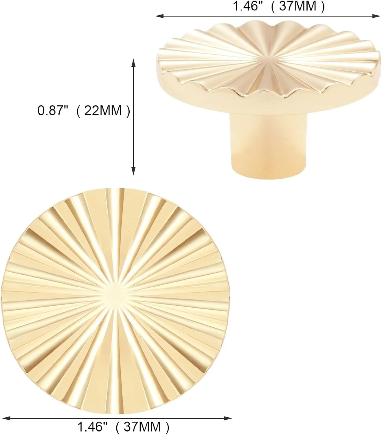 دستگیره کابینت طلایی اوبابو، بسته 6 عددی، دستگیره حلقه ای کشو کمد سخت افزار مبلمان برای درب کمد آشپزخانه، نصب آسان (مدل 1) دستگیره کابینت طلایی اوبابو، بسته 6 عددی، دستگیره حلقه ای کشو کمد سخت افزار مبلمان برای درب کمد آشپزخانه، نصب آسان (مدل 1)