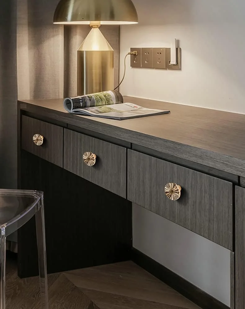 دستگیره کابینت طلایی اوبابو، دستگیره حلقه ای کمد و کشو، سخت افزار مبلمان برای درب کمد آشپزخانه، نصب آسان (مدل 1) دستگیره کابینت طلایی اوبابو، دستگیره حلقه ای کمد و کشو، سخت افزار مبلمان برای درب کمد آشپزخانه، نصب آسان (مدل 1)