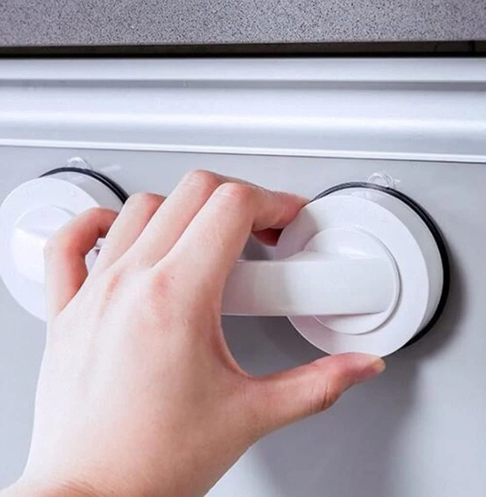 دستگیره درب شیشه ای مکنده قوی WANLIAN، دستگیره کشو یخچال، نرده دیواری حمام، دستگیره دوش وان، دستگیره کابینت آشپزخانه (سفید بزرگ) دستگیره درب شیشه ای مکنده قوی WANLIAN، دستگیره کشو یخچال، نرده دیواری حمام، دستگیره دوش وان، دستگیره کابینت آشپزخانه (سفید بزرگ)