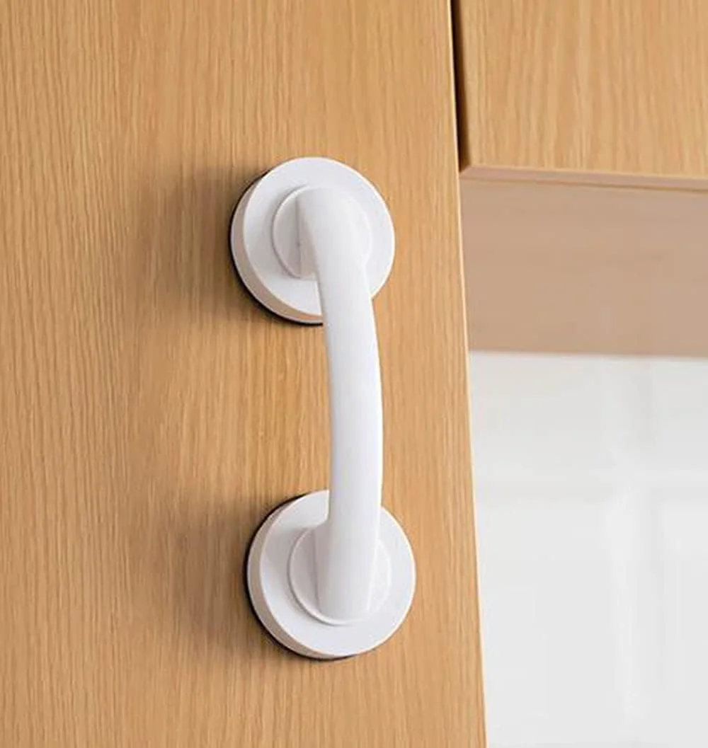 دستگیره درب شیشه ای مکنده قوی WANLIAN، دستگیره کشو یخچال، نرده دیواری حمام، دستگیره دوش وان، دستگیره کابینت آشپزخانه (سفید بزرگ) دستگیره درب شیشه ای مکنده قوی WANLIAN، دستگیره کشو یخچال، نرده دیواری حمام، دستگیره دوش وان، دستگیره کابینت آشپزخانه (سفید بزرگ)