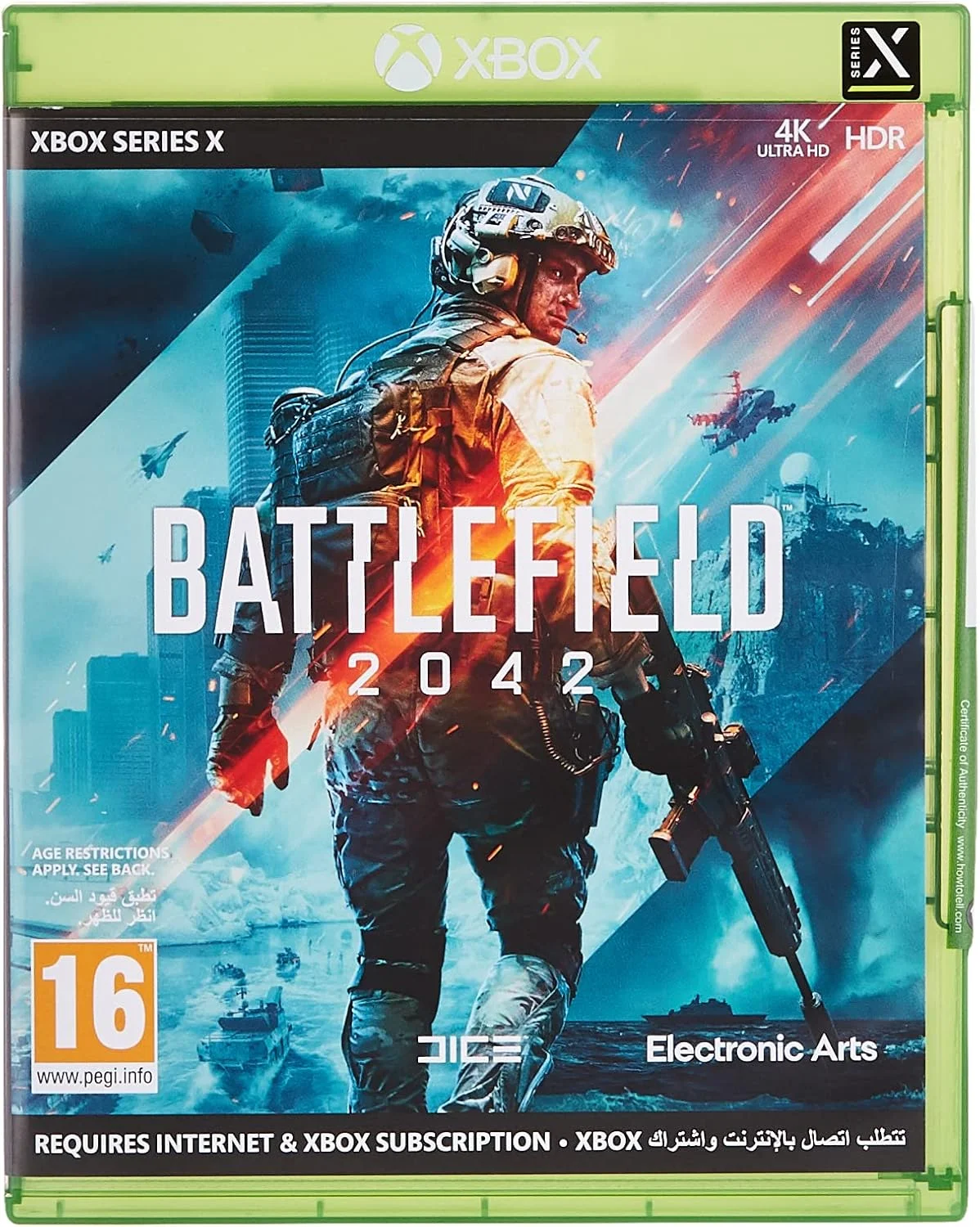 نرم افزار بازی ویدیویی EA Battlefield 2042 برای ایکس باکس وان/ایکس باکس سری ایکس