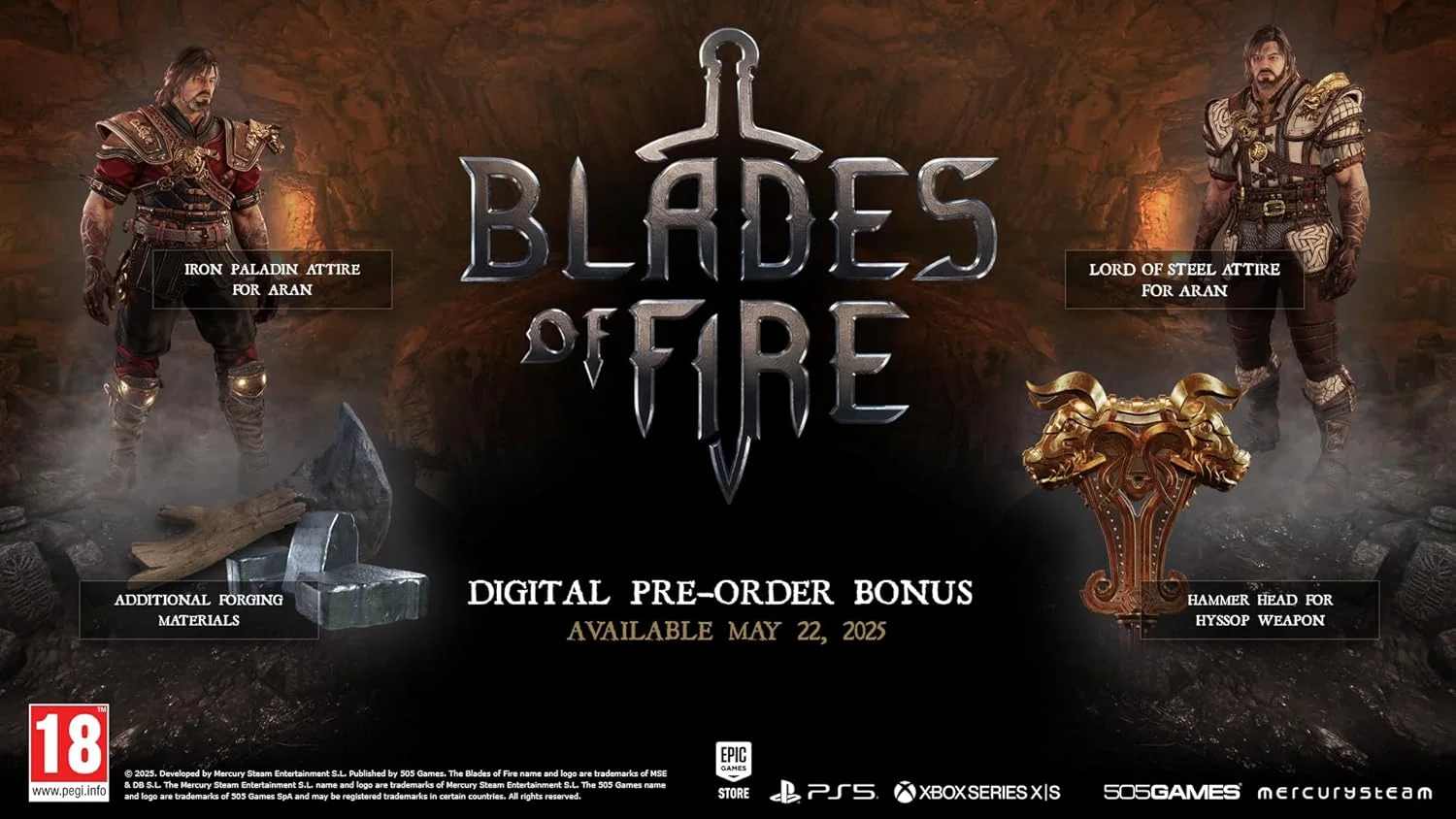 Blades of Fire - نسخه D1 - Xbox (نسخه انگلیسی)