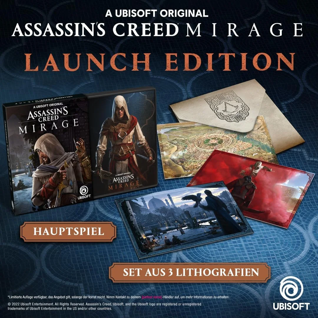 Ubisoft Assassin's Creed Mirage Launch Edition - [Xbox One, Xbox Series X] - نسخه کامل