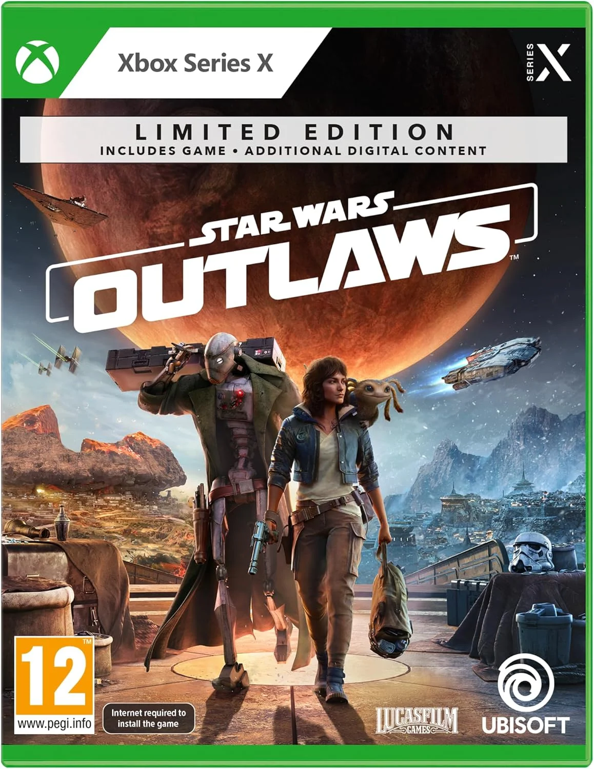 Star Wars Outlaws نسخه محدود (اختصاصی Amazon.co.uk) (Xbox Series X)