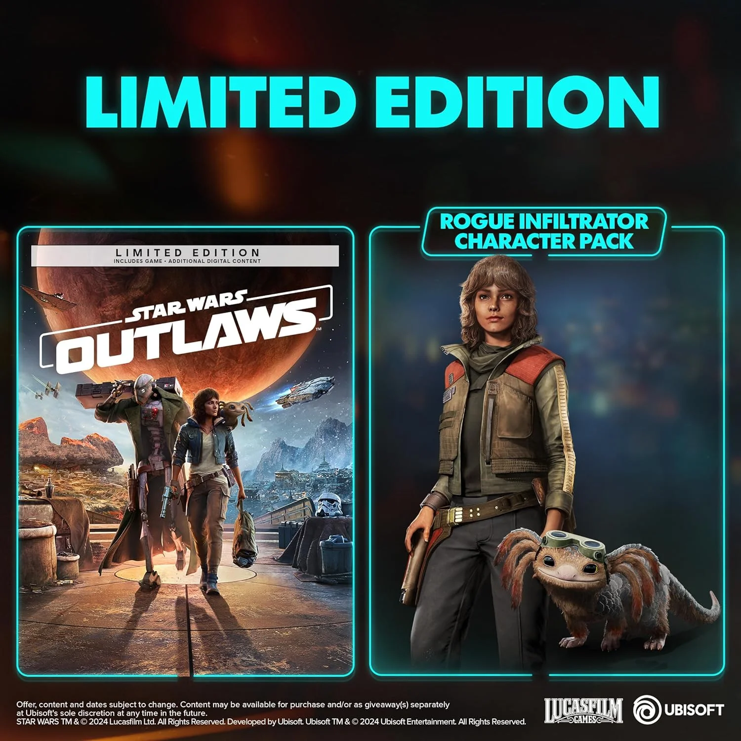 Star Wars Outlaws نسخه محدود (اختصاصی Amazon.co.uk) (Xbox Series X)