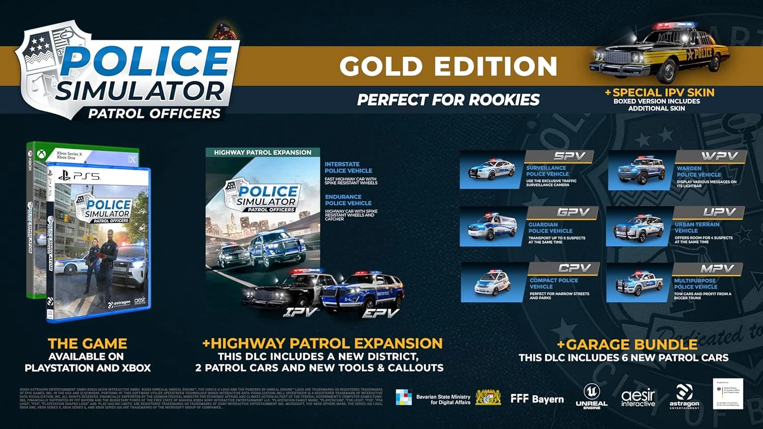 Astragon Police Simulator: Patrol Officers - Gold Edition - Xbox