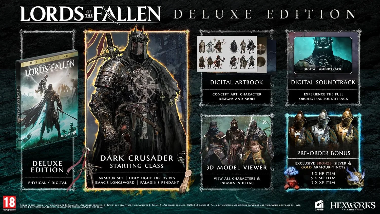 CI Games Lords of the Fallen Deluxe Edition XB SX PEGI CI Games Lords of the Fallen Deluxe Edition XB SX PEGI
