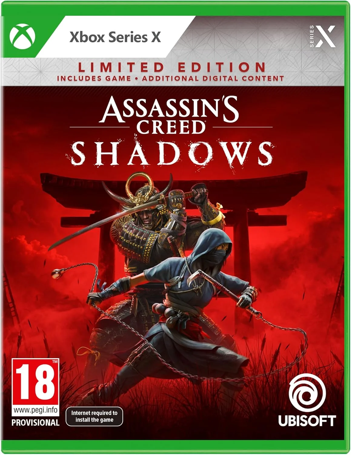 نسخه محدود Assassin's Creed Shadows (اختصاصی Amazon.uk) (Xbox Series X)