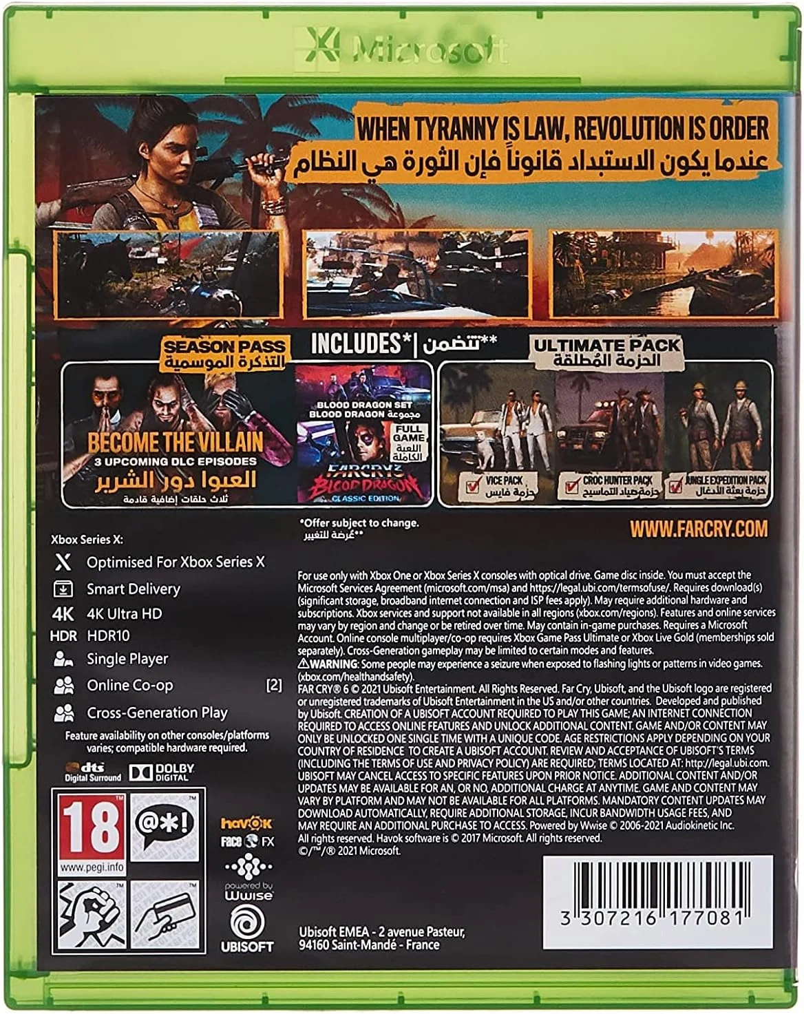 Ubisoft Far Cry 6 Ultimate (Xbox Series X)