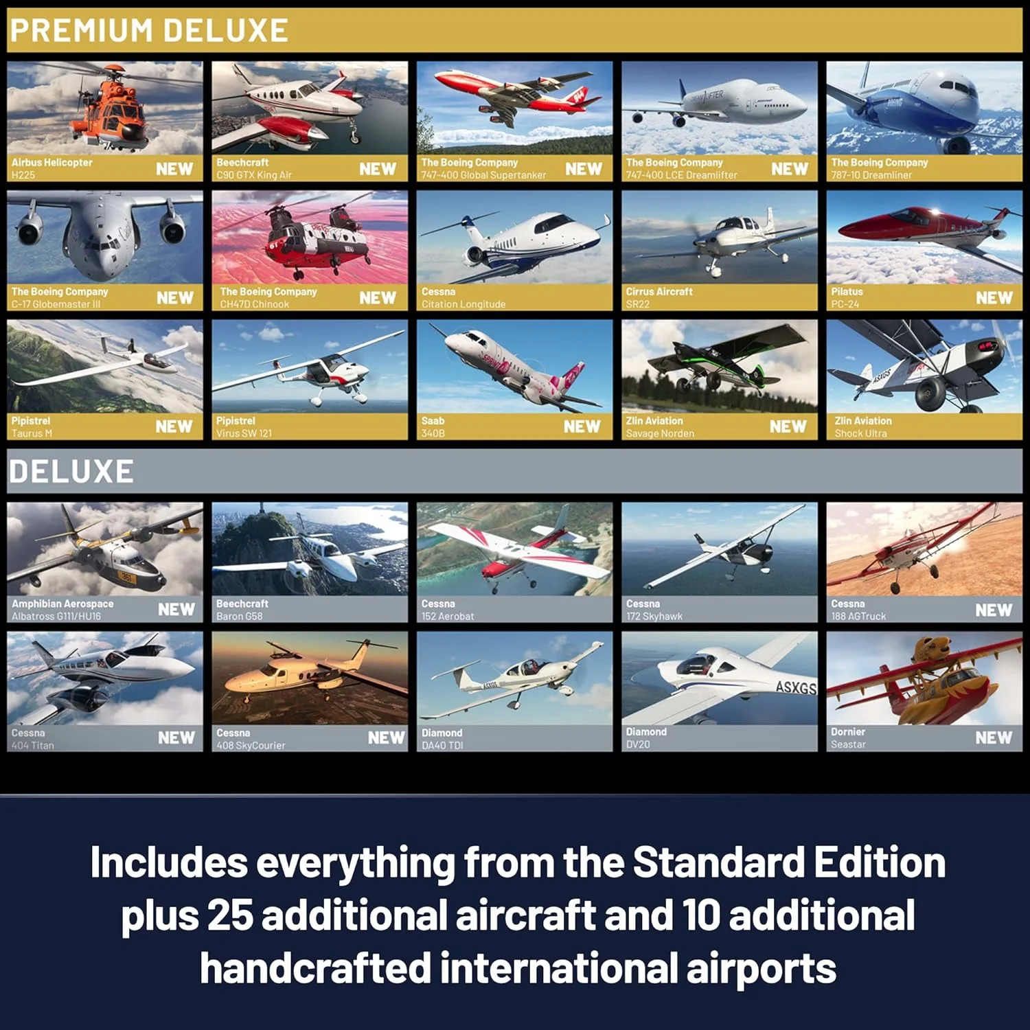 Microsoft Flight Simulator 2024 – نسخه Premium Deluxe SteelBook® – کد دیجیتال Xbox Series X|S و Windows