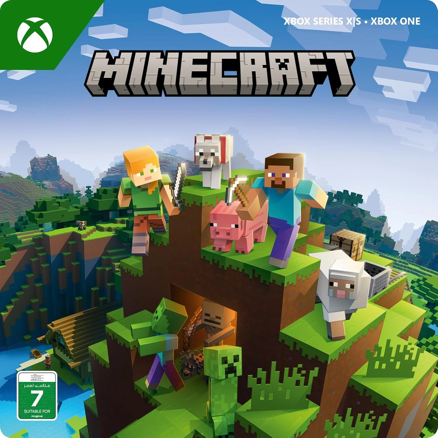 Microsoft Minecraft | Standard | Xbox One/Series X|S - کد دانلود