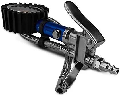 تنظیم کننده فشار باد تایر ARB ARB605A با گیج آنالوگ و شلنگ انعطاف پذیر - آبی تنظیم کننده فشار باد تایر ARB ARB605A با گیج آنالوگ و شلنگ انعطاف پذیر - آبی