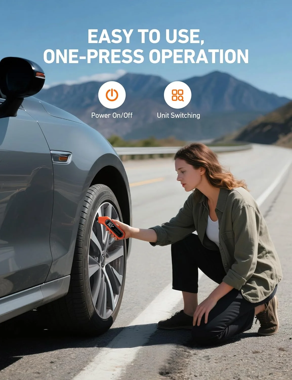 فشارسنج دیجیتال تایر AstroAI با صفحه نمایش بزرگ 300PSI، دارای نور پس زمینه و چراغ قوه، دقت بالا ANSI 2A، سازگار با والف های شرادر، 4 واحد، شامل آداپتور والف پرستا، باتری های AAA فشارسنج دیجیتال تایر AstroAI با صفحه نمایش بزرگ 300PSI، دارای نور پس زمینه و چراغ قوه، دقت بالا ANSI 2A، سازگار با والف های شرادر، 4 واحد، شامل آداپتور والف پرستا، باتری های AAA