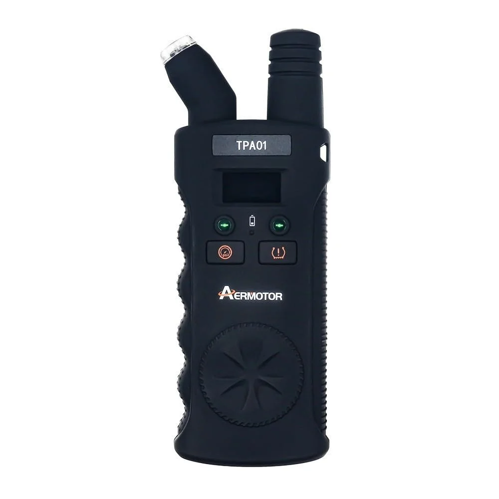 ابزار تنظیم مجدد سنسور TPMS آزونی TPA01 برای جنرال موتورز، فشارسنج دیجیتال تایر، 150 PSI، تنظیم مجدد سنسورها برای جنرال موتورز (مشکی) ابزار تنظیم مجدد سنسور TPMS آزونی TPA01 برای جنرال موتورز، فشارسنج دیجیتال تایر، 150 PSI، تنظیم مجدد سنسورها برای جنرال موتورز (مشکی)