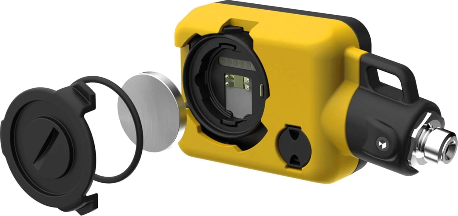 کنسول غواصی فشارسنج دیجیتال کرسی مدل Digi، زرد، BAR کنسول غواصی فشارسنج دیجیتال کرسی مدل Digi، زرد، BAR