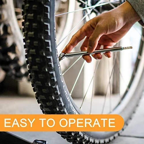 گیج فشار تایر مدادی DELFINO 50 Psi، بسته 2 عددی، دارای شیر تخلیه یکپارچه، چاک و میله نشانگر ABS