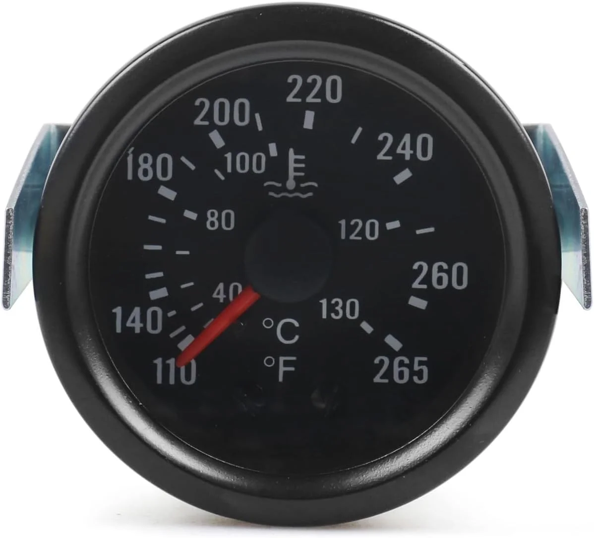 دما سنج آب خودرو Dyno Racing، 52 میلی متری، نشانگر مکانیکی، نور زرد، 12 ولت، به همراه سنسور NPT 1/2 دما سنج آب خودرو Dyno Racing، 52 میلی متری، نشانگر مکانیکی، نور زرد، 12 ولت، به همراه سنسور NPT 1/2