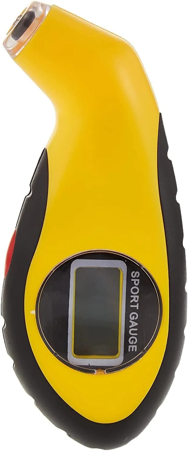 ابزار تست فشار باد لاستیک دیجیتال LCD با نور پس زمینه ابزار تست فشار باد لاستیک دیجیتال LCD با نور پس زمینه