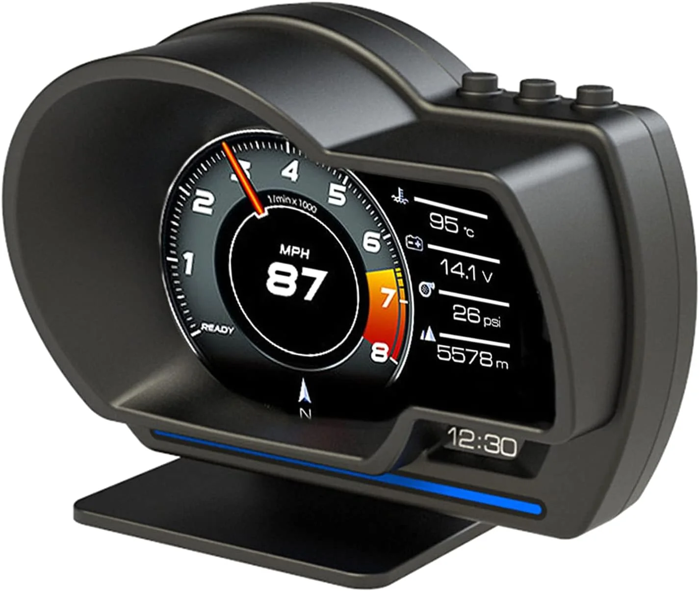 نمایشگر HUD خودرو Eacam، سنج هوشمند OBD+G-P-S، سرعت سنج، حذف کد خطای تشخیصی، کامپیوتر رانندگی ایمن، هشدار خطای سرعت بیش از حد، مناسب برای اکثر خودروها نمایشگر HUD خودرو Eacam، سنج هوشمند OBD+G-P-S، سرعت سنج، حذف کد خطای تشخیصی، کامپیوتر رانندگی ایمن، هشدار خطای سرعت بیش از حد، مناسب برای اکثر خودروها