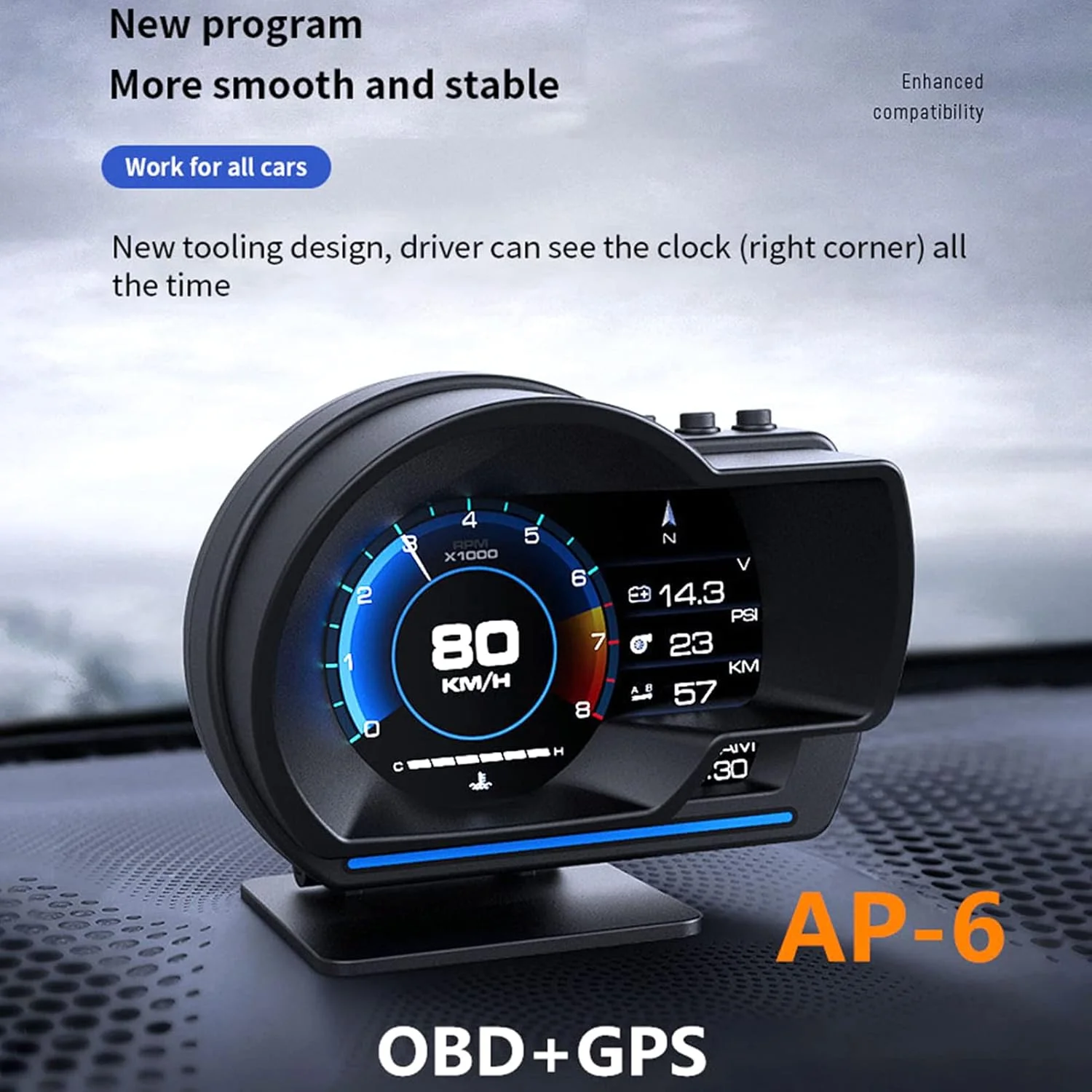 نمایشگر HUD خودرو Eacam، سنج هوشمند OBD+G-P-S، سرعت سنج، حذف کد خطای تشخیصی، کامپیوتر رانندگی ایمن، هشدار خطای سرعت بیش از حد، مناسب برای اکثر خودروها نمایشگر HUD خودرو Eacam، سنج هوشمند OBD+G-P-S، سرعت سنج، حذف کد خطای تشخیصی، کامپیوتر رانندگی ایمن، هشدار خطای سرعت بیش از حد، مناسب برای اکثر خودروها