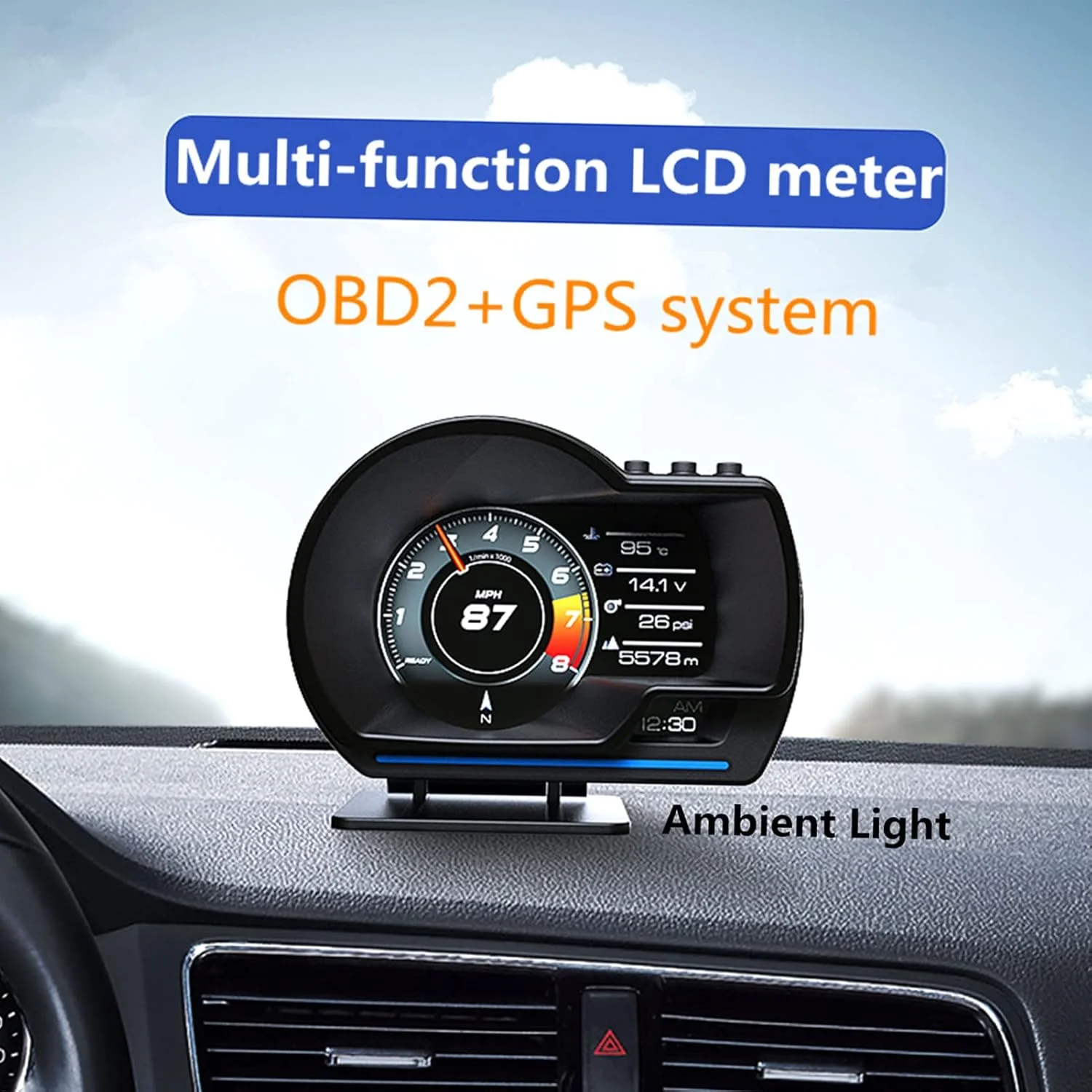 نمایشگر HUD خودرو Eacam، سنج هوشمند OBD+G-P-S، سرعت سنج، حذف کد خطای تشخیصی، کامپیوتر رانندگی ایمن، هشدار خطای سرعت بیش از حد، مناسب برای اکثر خودروها نمایشگر HUD خودرو Eacam، سنج هوشمند OBD+G-P-S، سرعت سنج، حذف کد خطای تشخیصی، کامپیوتر رانندگی ایمن، هشدار خطای سرعت بیش از حد، مناسب برای اکثر خودروها