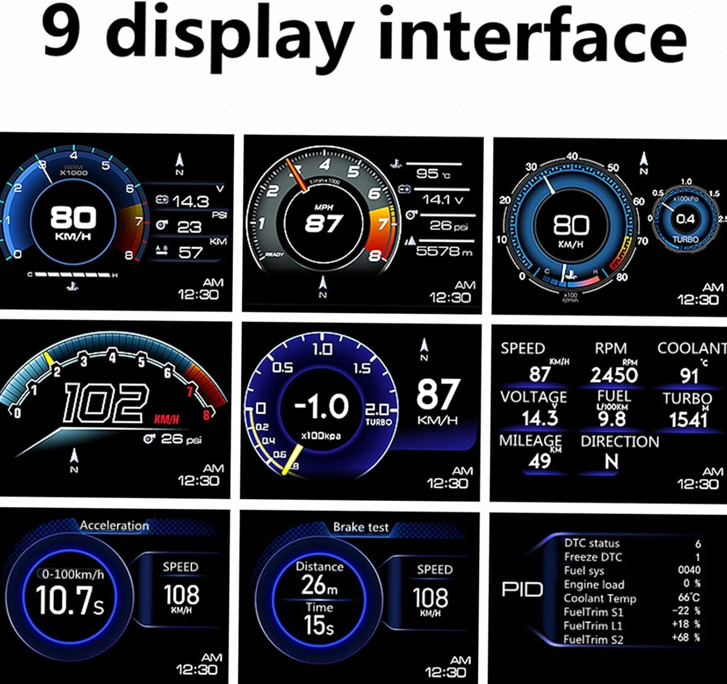 نمایشگر HUD خودرو Eacam، سنج هوشمند OBD+G-P-S، سرعت سنج، حذف کد خطای تشخیصی، کامپیوتر رانندگی ایمن، هشدار خطای سرعت بیش از حد، مناسب برای اکثر خودروها نمایشگر HUD خودرو Eacam، سنج هوشمند OBD+G-P-S، سرعت سنج، حذف کد خطای تشخیصی، کامپیوتر رانندگی ایمن، هشدار خطای سرعت بیش از حد، مناسب برای اکثر خودروها