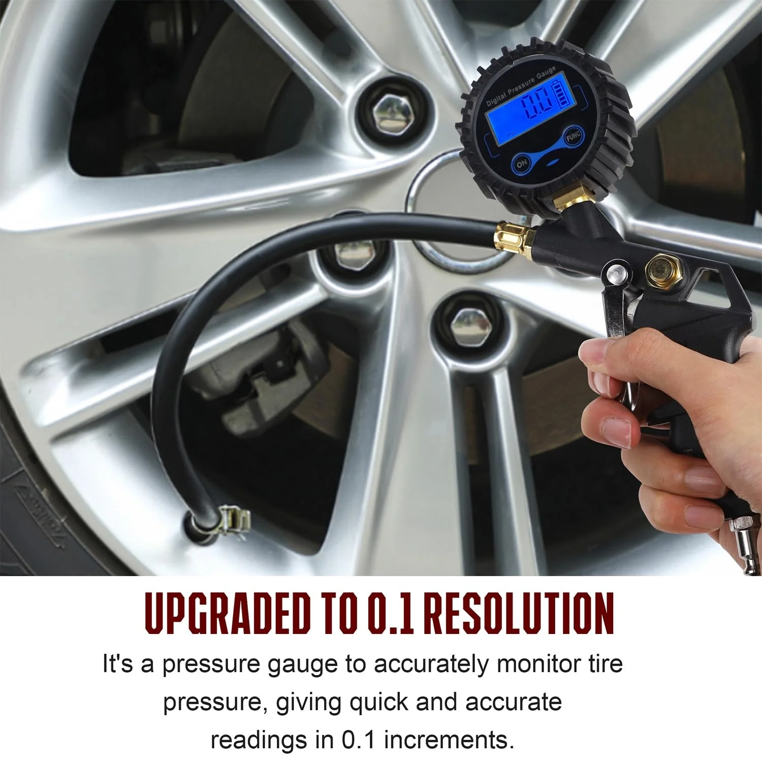 مجموعه لوازم جانبی کمپرسور سنگین هاس - گیج فشار دیجیتال تایر با دمنده، تفنگ بادی و اتصالات شلنگ، کیت ابزار بادی 1/4 اینچ NPT مجموعه لوازم جانبی کمپرسور سنگین هاس - گیج فشار دیجیتال تایر با دمنده، تفنگ بادی و اتصالات شلنگ، کیت ابزار بادی 1/4 اینچ NPT