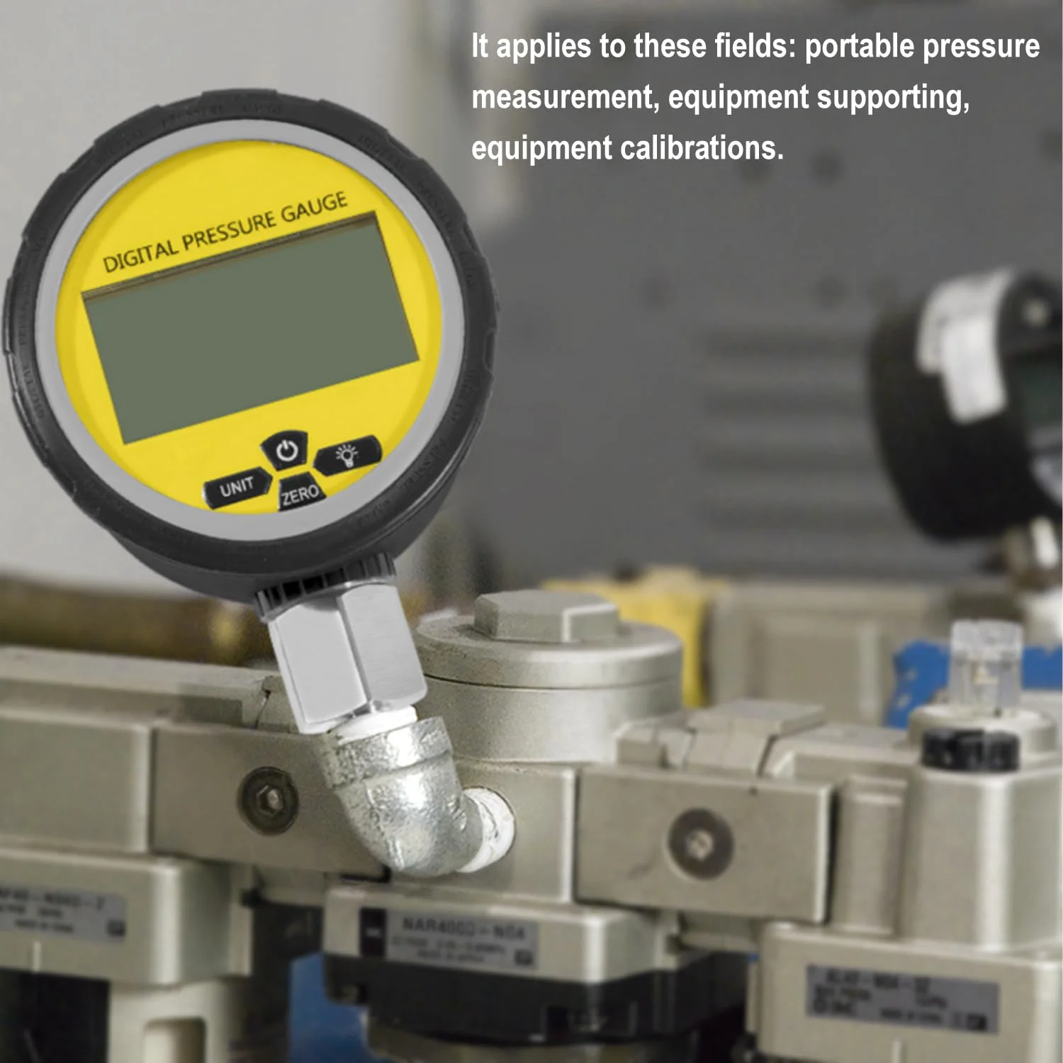 گیج فشار هیدرولیک دیجیتال Hihitomorrow، 700 بار با اتصال 1/4 اینچ NPT، تستر فشار هیدرولیک با پوشش محافظ گیج (مشکی) گیج فشار هیدرولیک دیجیتال Hihitomorrow، 700 بار با اتصال 1/4 اینچ NPT، تستر فشار هیدرولیک با پوشش محافظ گیج (مشکی)