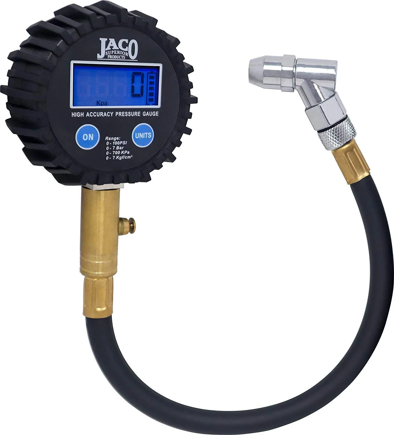 فشارسنج دیجیتال تایر JACO Superior Products ElitePro - دقت حرفه ای - 100 PSI فشارسنج دیجیتال تایر JACO Superior Products ElitePro - دقت حرفه ای - 100 PSI