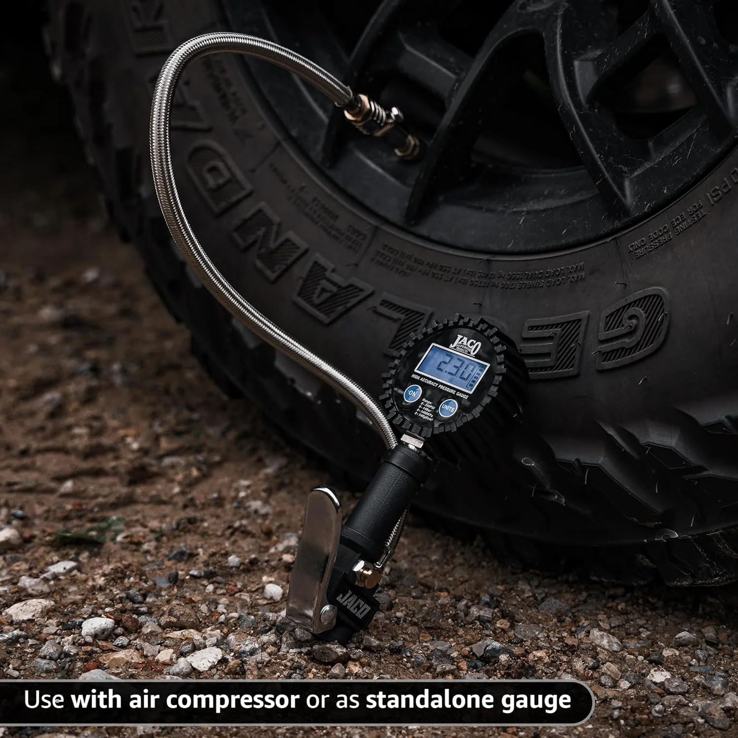 فلومتر دیجیتال فشارسنج تایر JACO Superior Products FlowPro - 200 PSI فلومتر دیجیتال فشارسنج تایر JACO Superior Products FlowPro - 200 PSI