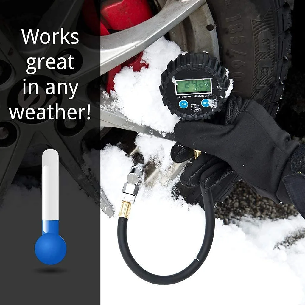 فشارسنج جیمینگ فاسیو، تخلیه کننده سریع هوای دیجیتال تایر خودروهای دو دیفرانسیل و آفرود برای تست (مشکی) فشارسنج جیمینگ فاسیو، تخلیه کننده سریع هوای دیجیتال تایر خودروهای دو دیفرانسیل و آفرود برای تست (مشکی)