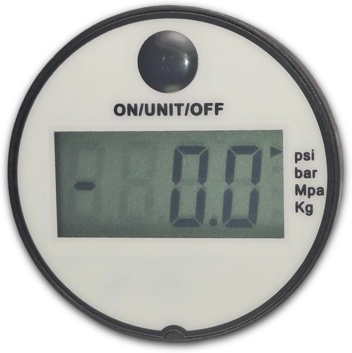 گیج فشار دیجیتال KCDG154145، 0-10 بار، اتصال 1/4 اینچ NPT، مخصوص گاز