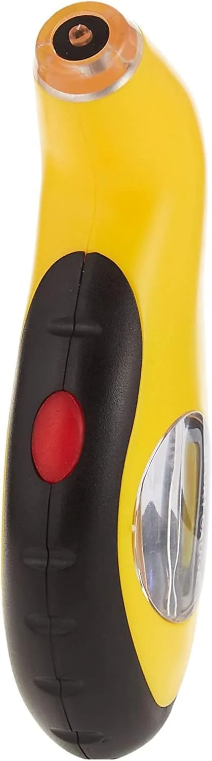 ابزار تست فشار باد لاستیک دیجیتال LCD لیموس با نور پس زمینه، زرد ابزار تست فشار باد لاستیک دیجیتال LCD لیموس با نور پس زمینه، زرد