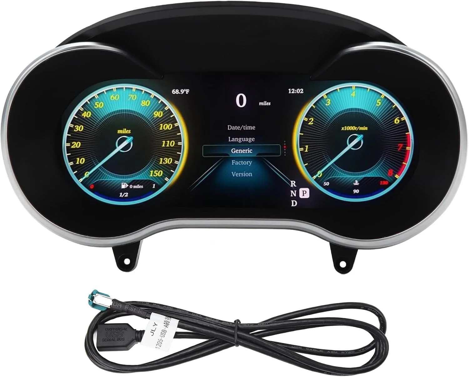 صفحه نمایش LCD خودرو Luqeeg، صفحه کیلومتر شمار 10 اینچی، صفحه نمایش اطلاعات خودرو چند منظوره با کیفیت بالا برای جایگزینی خودرو کلاس C W205 مدل 2014 تا 2021 صفحه نمایش LCD خودرو Luqeeg، صفحه کیلومتر شمار 10 اینچی، صفحه نمایش اطلاعات خودرو چند منظوره با کیفیت بالا برای جایگزینی خودرو کلاس C W205 مدل 2014 تا 2021