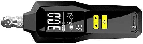 فشارسنج دیجیتال تایر قابل برنامه ریزی میشلن، مانیتور فشار هوای قابل حمل، قرائت دقیق، صفحه نمایش LED، جمع و جور، استفاده آسان، مشکی فشارسنج دیجیتال تایر قابل برنامه ریزی میشلن، مانیتور فشار هوای قابل حمل، قرائت دقیق، صفحه نمایش LED، جمع و جور، استفاده آسان، مشکی