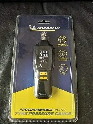 فشارسنج دیجیتال تایر قابل برنامه ریزی میشلن، مانیتور فشار هوای قابل حمل، قرائت دقیق، صفحه نمایش LED، جمع و جور، استفاده آسان، مشکی فشارسنج دیجیتال تایر قابل برنامه ریزی میشلن، مانیتور فشار هوای قابل حمل، قرائت دقیق، صفحه نمایش LED، جمع و جور، استفاده آسان، مشکی