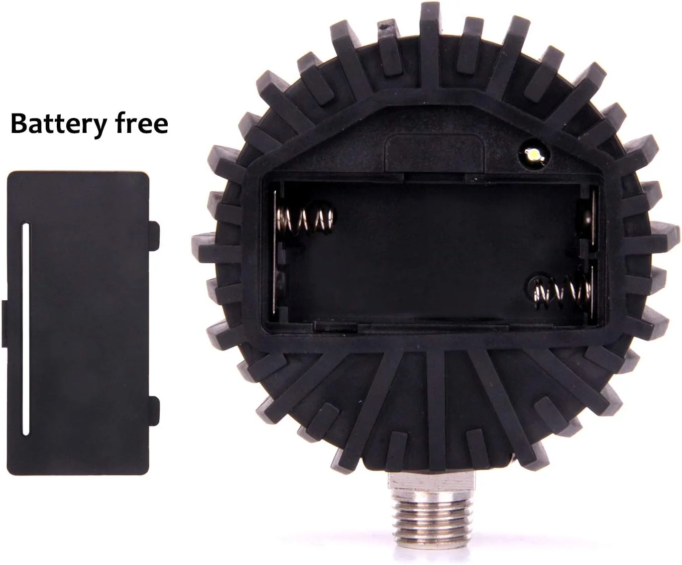 گیج فشار هوای دیجیتال MEASUREMAN با صفحه نمایش 2-1/2 اینچی، اتصال 1/4 اینچی NPT از پایین و روکش محافظ، 0-200psi، دقت 1٪، تغذیه با باتری با نور LED گیج فشار هوای دیجیتال MEASUREMAN با صفحه نمایش 2-1/2 اینچی، اتصال 1/4 اینچی NPT از پایین و روکش محافظ، 0-200psi، دقت 1٪، تغذیه با باتری با نور LED