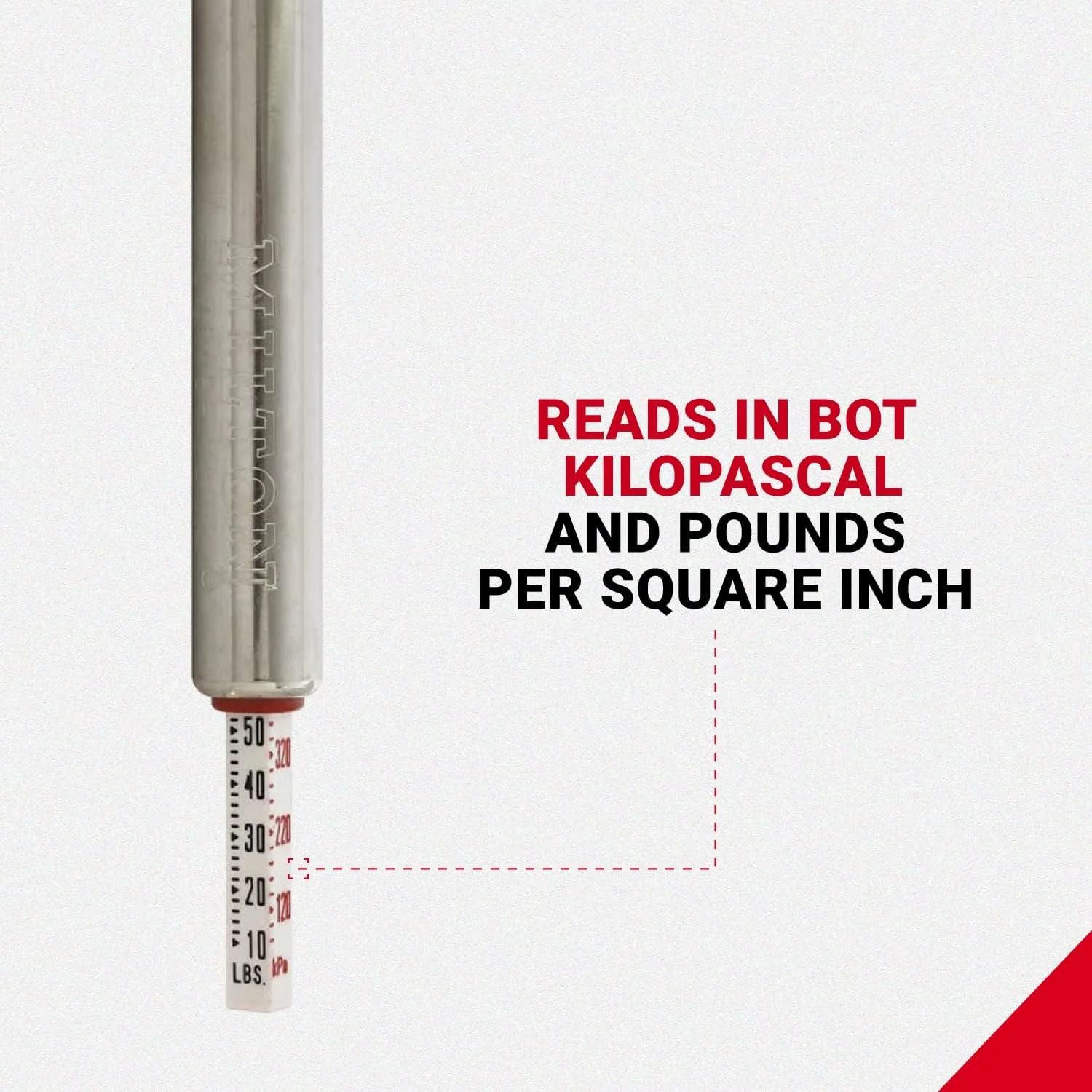 فشارسنج مدادی لاستیک MILTON S-925 فشارسنج مدادی لاستیک MILTON S-925