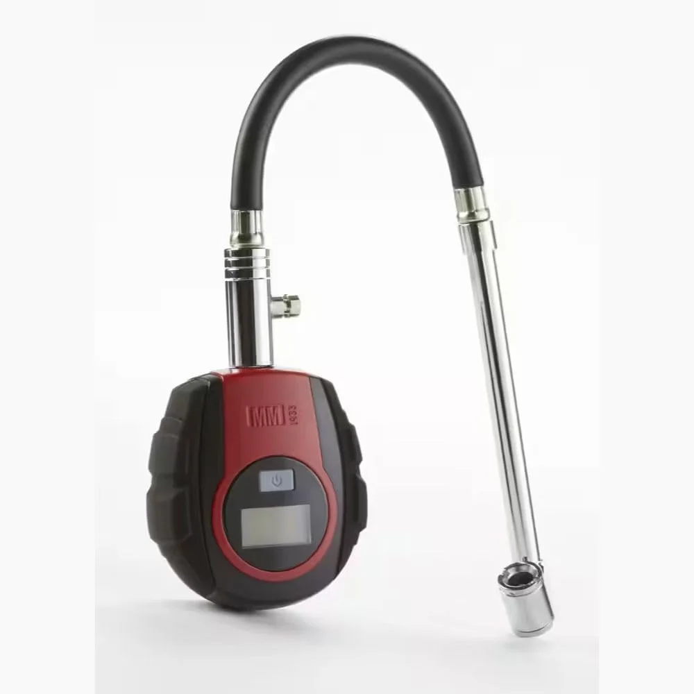 فشارسنج دیجیتال تایر سنگین MotoMaster، دقت بالا، نمایشگر بزرگ، دارای بوق داخلی، ایده آل برای اتومبیل و کامیون، مشکی فشارسنج دیجیتال تایر سنگین MotoMaster، دقت بالا، نمایشگر بزرگ، دارای بوق داخلی، ایده آل برای اتومبیل و کامیون، مشکی