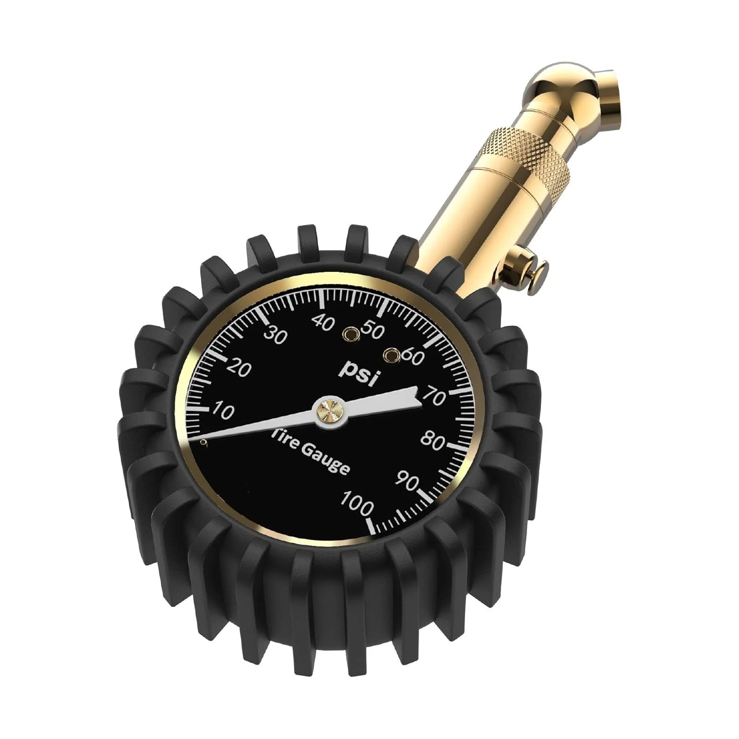 فشارسنج باد تایر (0-100 PSI)، فشارسنج باد تایر خودرو دارای گواهی ANSI با صفحه نمایش بزرگ 2 اینچی، فشارسنج باد تایر فشرده با PSI بالا برای تایر خودرو و کامیون فشارسنج باد تایر (0-100 PSI)، فشارسنج باد تایر خودرو دارای گواهی ANSI با صفحه نمایش بزرگ 2 اینچی، فشارسنج باد تایر فشرده با PSI بالا برای تایر خودرو و کامیون