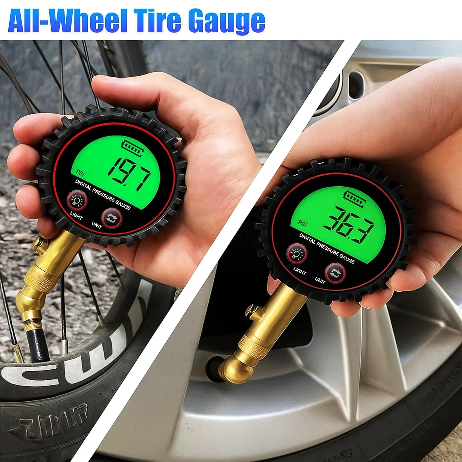 تنظیم کننده دیجیتال فشار باد لاستیک ROADPOWER با قدرت بالا 200 PSI، 4 حالت، با LCD دارای نور پس زمینه، کیت تخلیه سریع باد لاستیک خودروهای آفرود 4x4 با دکمه رهاسازی دقیق، برای ماشین، کامیون، موتور سیکلت...، مدل: RP-TG-440 تنظیم کننده دیجیتال فشار باد لاستیک ROADPOWER با قدرت بالا 200 PSI، 4 حالت، با LCD دارای نور پس زمینه، کیت تخلیه سریع باد لاستیک خودروهای آفرود 4x4 با دکمه رهاسازی دقیق، برای ماشین، کامیون، موتور سیکلت...، مدل: RP-TG-440