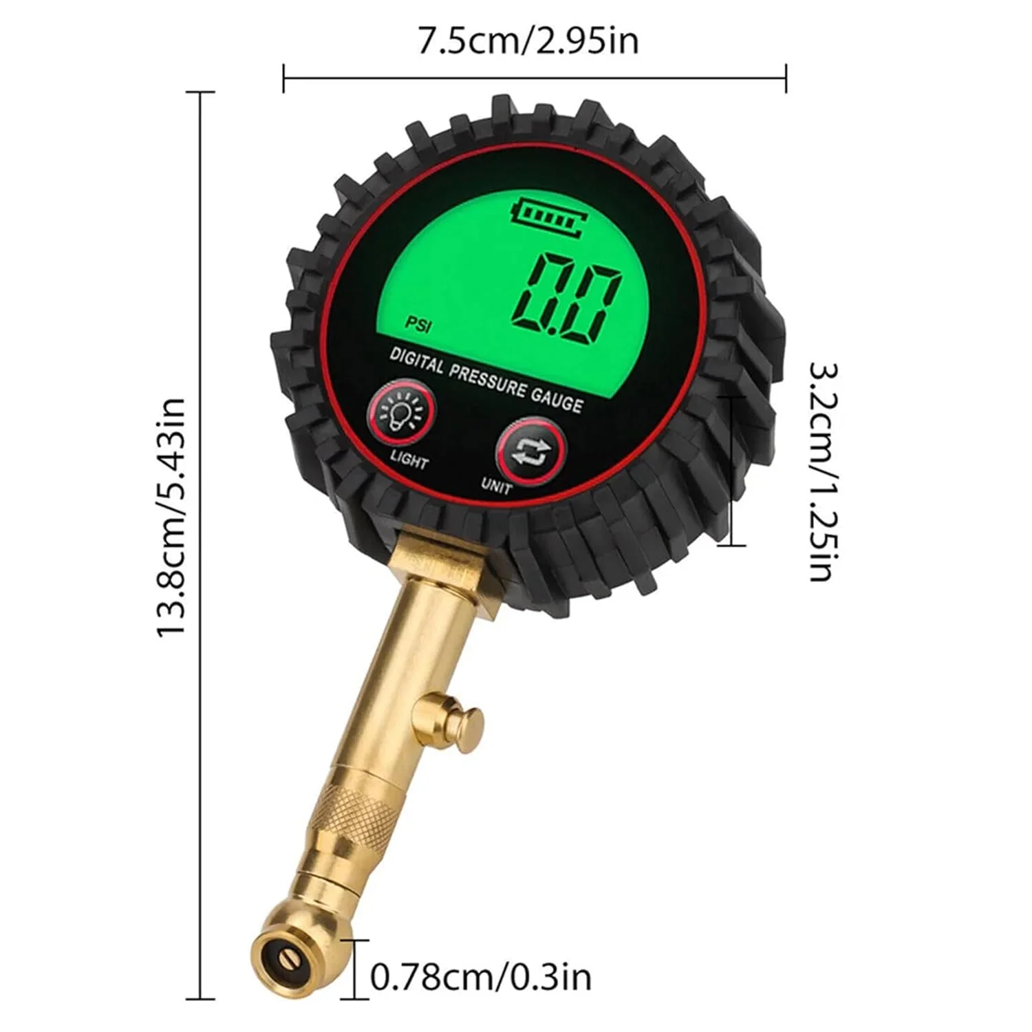 تنظیم کننده دیجیتال فشار باد لاستیک ROADPOWER با قدرت بالا 200 PSI، 4 حالت، با LCD دارای نور پس زمینه، کیت تخلیه سریع باد لاستیک خودروهای آفرود 4x4 با دکمه رهاسازی دقیق، برای ماشین، کامیون، موتور سیکلت...، مدل: RP-TG-440 تنظیم کننده دیجیتال فشار باد لاستیک ROADPOWER با قدرت بالا 200 PSI، 4 حالت، با LCD دارای نور پس زمینه، کیت تخلیه سریع باد لاستیک خودروهای آفرود 4x4 با دکمه رهاسازی دقیق، برای ماشین، کامیون، موتور سیکلت...، مدل: RP-TG-440