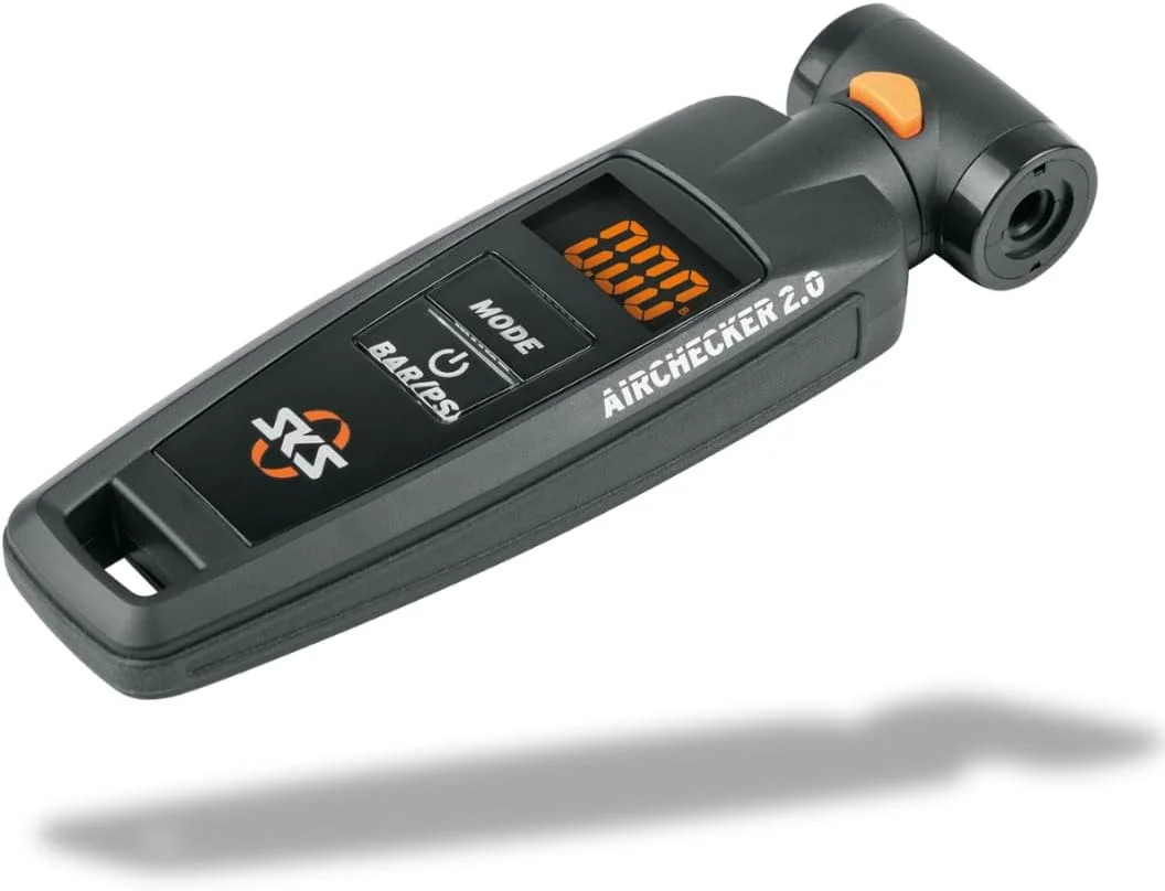 فشارسنج دیجیتال باد لاستیک SKS با سر دوگانه فشارسنج دیجیتال باد لاستیک SKS با سر دوگانه