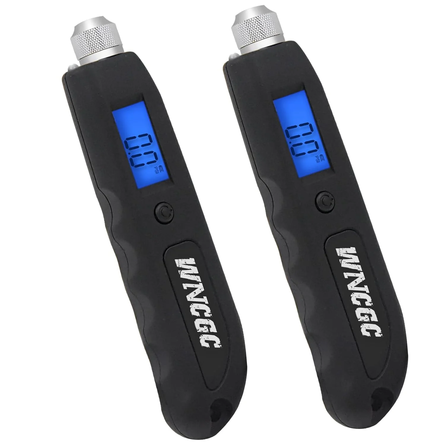 فشارسنج دیجیتال تایر، 230 PSI، دارای 4 مدل، فشارسنج بادی سنگین با صفحه نمایش LCD بزرگتر با نور پس زمینه و چراغ قوه