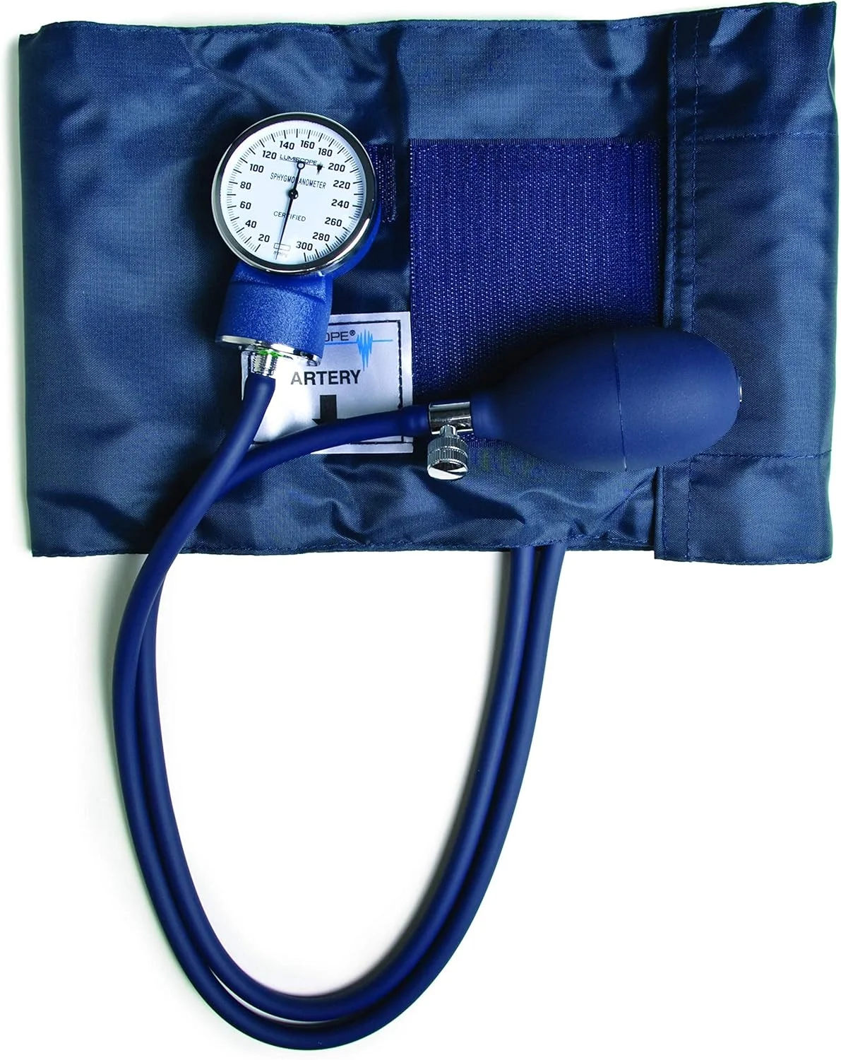 فشارسنج عقربه ای حرفه ای لومیسکوپ گراهام-فیلد با کاف نایلونی کودک، 100-001NCHI فشارسنج عقربه ای حرفه ای لومیسکوپ گراهام-فیلد با کاف نایلونی کودک، 100-001NCHI