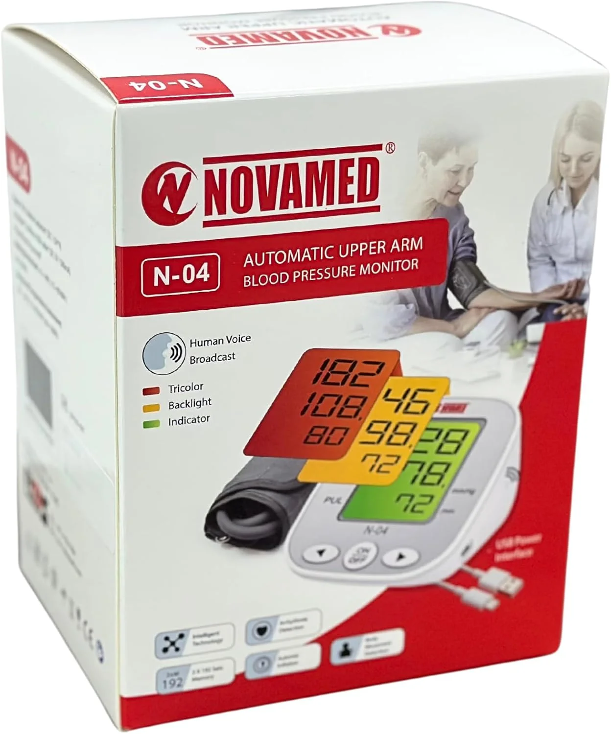 دستگاه فشار خون بازویی نوامد مدل N-04 دستگاه فشار خون بازویی نوامد مدل N-04
